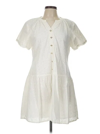 Pre-owned Spartina 449 Casual Dress In Ivory