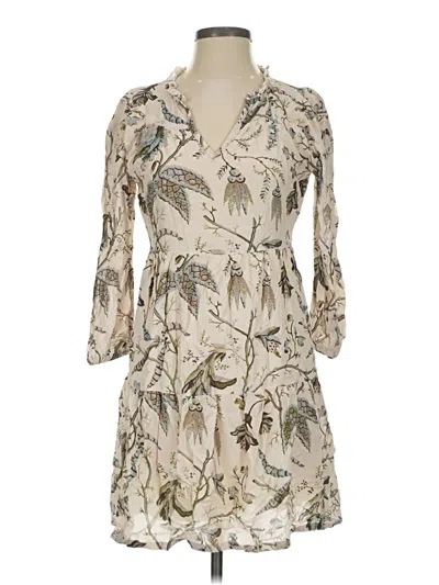 Pre-owned Spartina 449 Casual Dress In Ivory