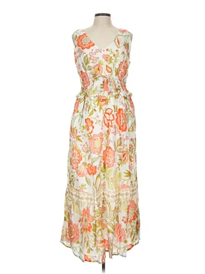 Pre-owned Spartina 449 Casual Dress In Orange