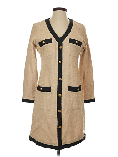 Pre-owned Spartina 449 Casual Dress In Tan