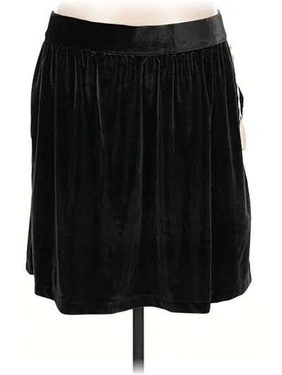 Pre-owned Spartina 449 Casual Skirt In Black
