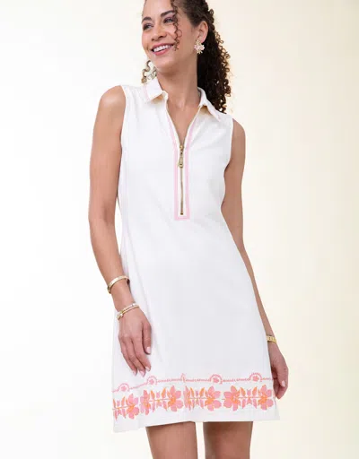 Spartina 449 Celeste Jersey Dress Antique White