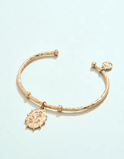 Spartina 449 Charming Cuff Forget Me Not In Gold