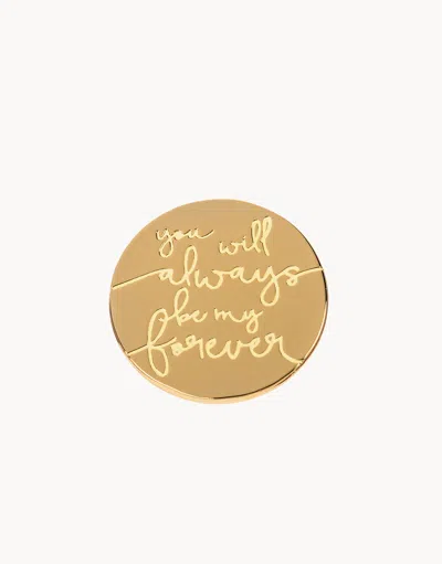 Spartina 449 Classic Locket Note Always My Forever In Gold