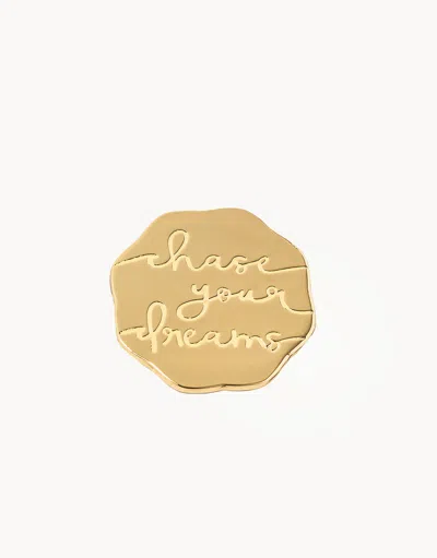 Spartina 449 Classic Locket Note Chase Your Dreams In Gold