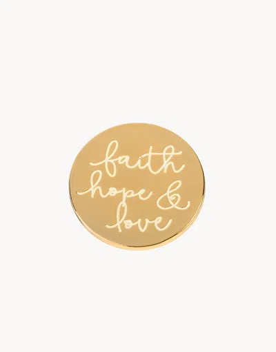 Spartina 449 Classic Locket Note Faith Hope Love In Gold