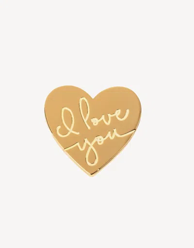 Spartina 449 Classic Locket Note I Love You In Gold