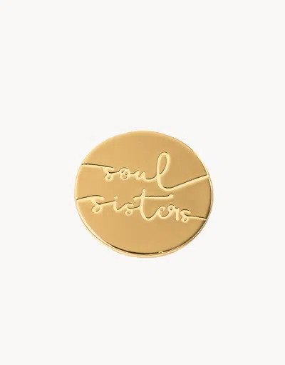 Spartina 449 Classic Locket Note Soul Sisters In Gold