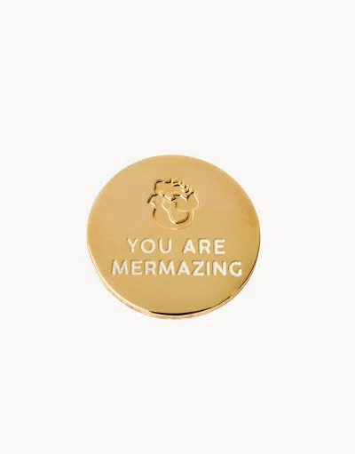 Spartina 449 Classic Locket Note You Are Mermazing In Gold