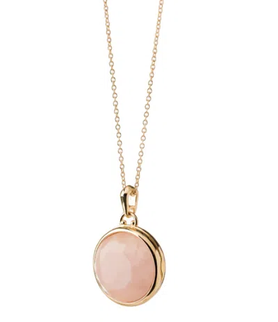 Spartina 449 Classic Round Locket Necklace In Gold