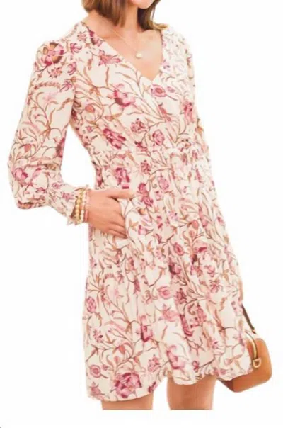 Spartina 449 Clemende Dress In Harbor River Jacobean In Pink