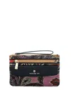 Spartina 449 Cora Ava Phone Wristlet In Black, Cinnamon, Teal, Purple In Multi