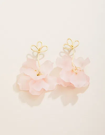 Spartina 449 Corolla Stem Earrings In Pink