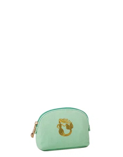 Spartina 449 Cosmetic Case Small Mermaid In Gold