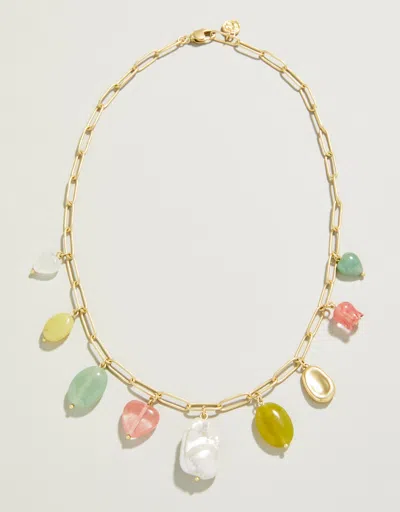 Spartina 449 Cotton Candy Necklace 18" Multi