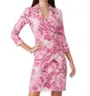Spartina 449 Cristina Wrap Dress In Harbor River Fall Foliage In Multi