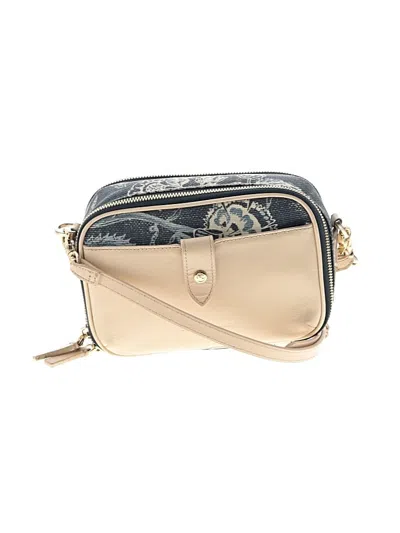 Pre-owned Spartina 449 Crossbody Bag In Gold