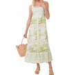 Spartina 449 Coastal Dreams Dabney Midi Dress In Green In Green