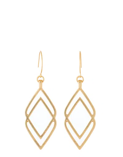 Spartina 449 Deco Drama Drop Earrings In Gold
