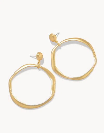 Spartina 449 Disco Earrings Gold