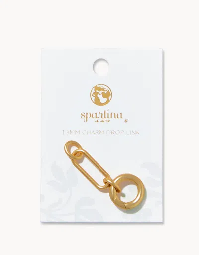 Spartina 449 Drop Link Charm Link In Gold