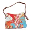 Spartina 449 Fidler's Cove Dixie Hobo Bag In Red, Teal, Gold, Orange In Multi