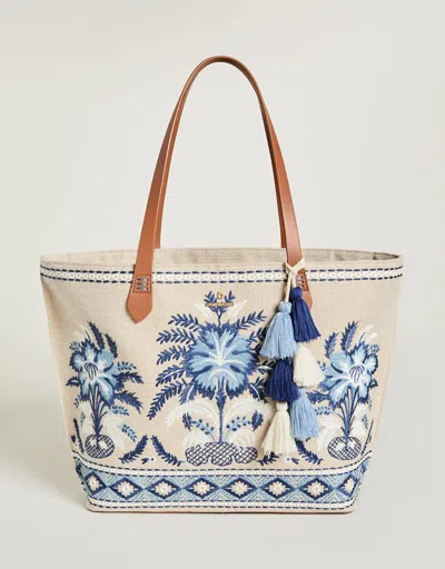 Spartina 449 Fiesta Tote Peeples Song Palms