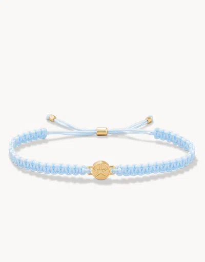 Spartina 449 Friendship Bracelet Sky Blue/starfish