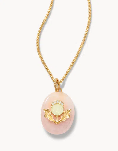 Spartina 449 Friendship Charm Necklace In Pink