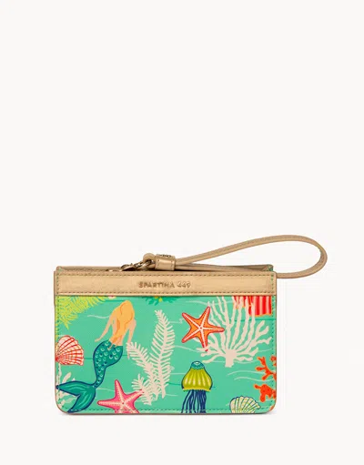 Spartina 449 Golden Mermaid Wristlet