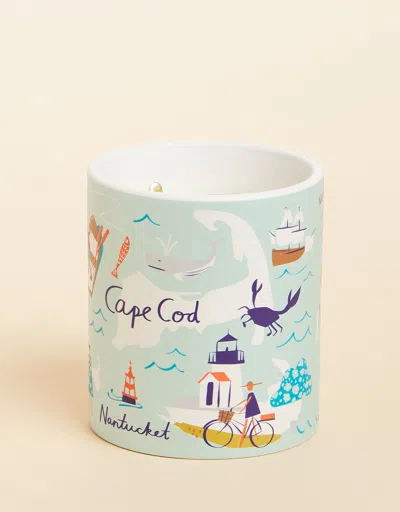 Spartina 449 Greetings From Candle 12oz. Ne Harbors/atlantic Breeze