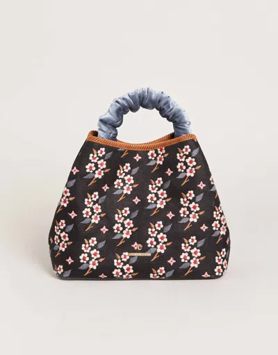 Spartina 449 Hall Blossom Bucket In Black In Multi