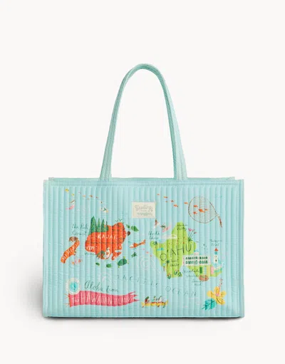 Spartina 449 Hawaiian Islands Quilted Market Tote