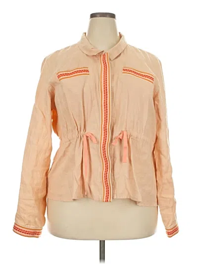 Pre-owned Spartina 449 Jacket In Orange