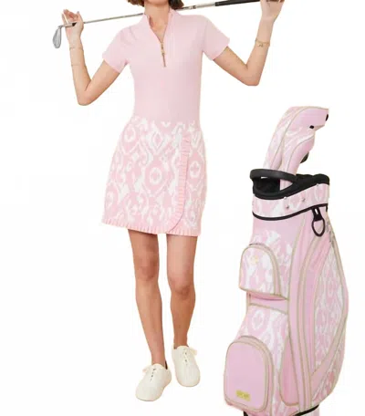 Spartina 449 Jersey Wrap Skort In Clara Ikat Pink