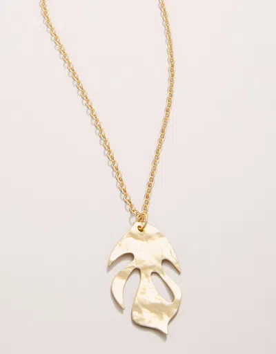 Spartina 449 Kai Leaf Necklace 28" In Gold