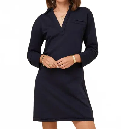 Spartina 449 Kayden Sweatshirt Dress In Dark Blue