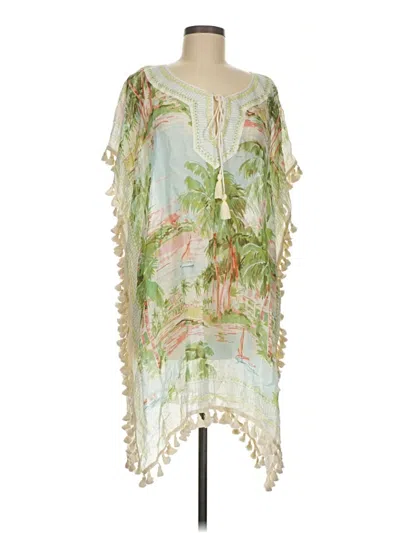 Pre-owned Spartina 449 Kimono In Green