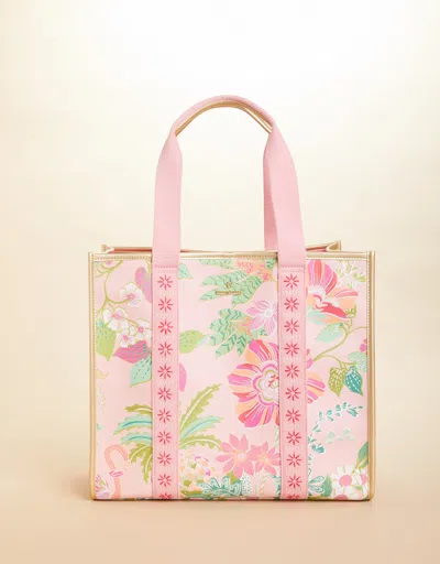 Spartina 449 Large Tote Flamingo Pineapple