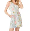Spartina 449 Lexy Jersey Dress In Jane Jacobean Blue In Multi
