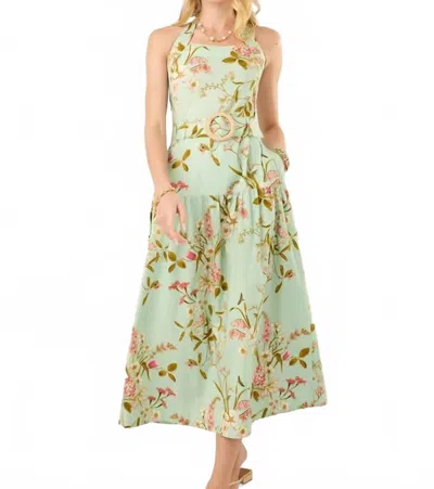 Spartina 449 Lucille Midi Dress In Seawall Botanical In Multi