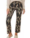 Spartina 449 Maren Kick Flare Pant In Botanic Garden Ikat In Multi