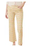 Spartina 449 Maren Kick Flare Pants In Calm Waters In Multi
