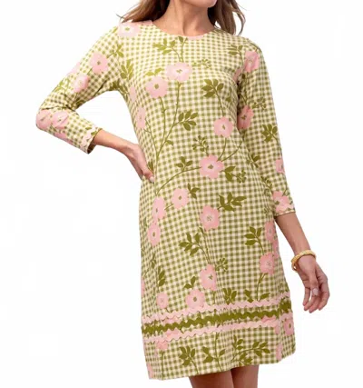 Spartina 449 Marlowe Pocket Dress In Castillo Gingham In Multi