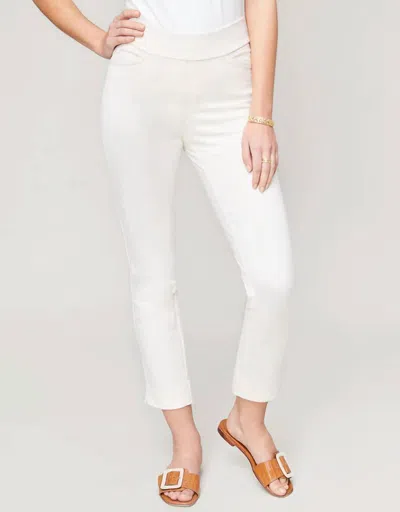 Spartina 449 Mauren Pull On Pant In Buttercream In White