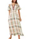 Spartina 449 Meghan Linen-blend Midi Dress