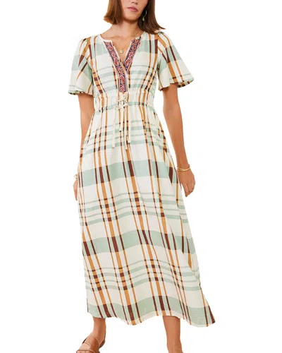 Spartina 449 Meghan Linen-blend Midi Dress