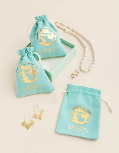 Spartina 449 Mermaid Jewelry Drawstring Bags (3-pack)
