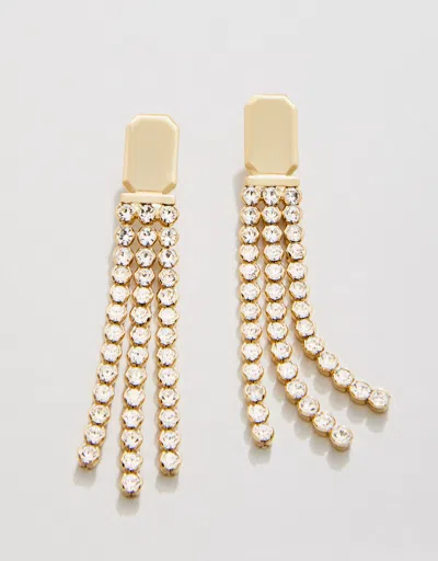 Spartina 449 Mill Creek Earrings Crystal In Gold