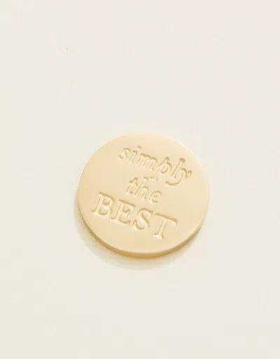 Spartina 449 Mini Locket Note Simply The Best In Gold